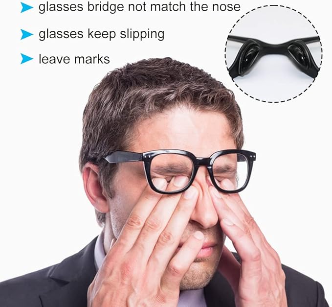 Silicone Eyeglasses Nose Pads