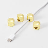 Gold Premium Aluminum Cable Anchors