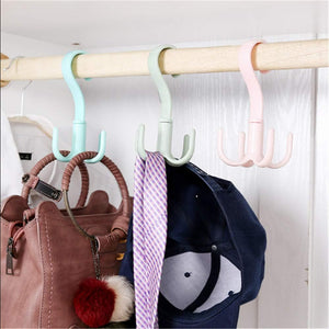 Rotated Hanger Space-Saving Wardrobe Organizer