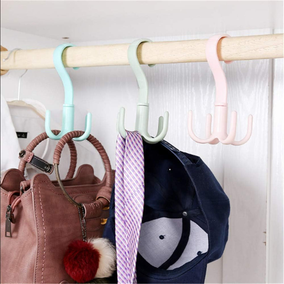 Rotated Hanger Space-Saving Wardrobe Organizer