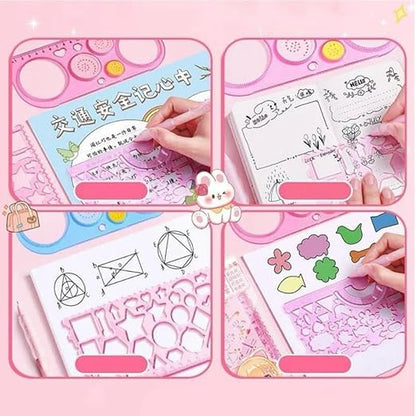 Spirograph Geometric Drawing Ruler Set