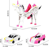 Magical Unicorn Transforming Car Robot