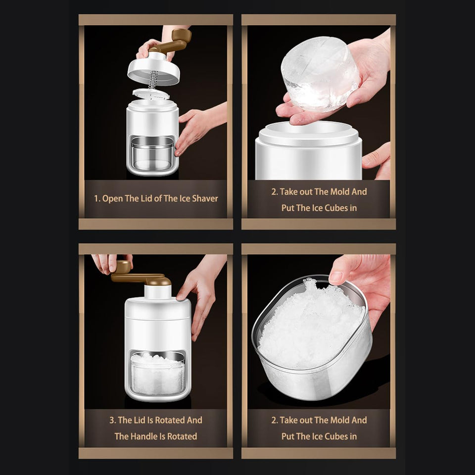 Portable Ice Crusher & Snow Cone Maker