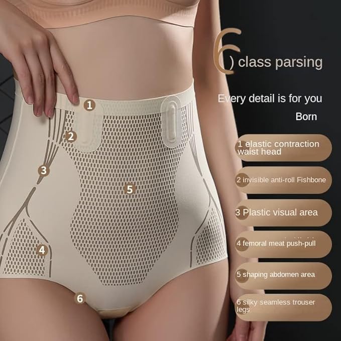 Seamless High Waist Tummy Control Butt Lift Underwear (import Quality)