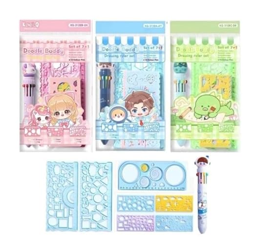 Spirograph Geometric Drawing Ruler Set