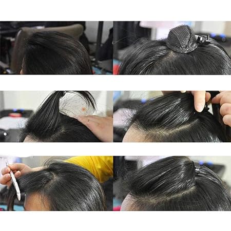 Fluffy Hair Pad Sponge Clip