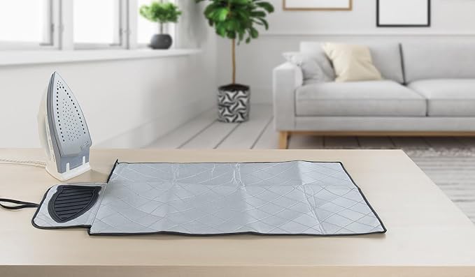 Magnetic Ironing Mat Heat Resistant with Silicone Pad