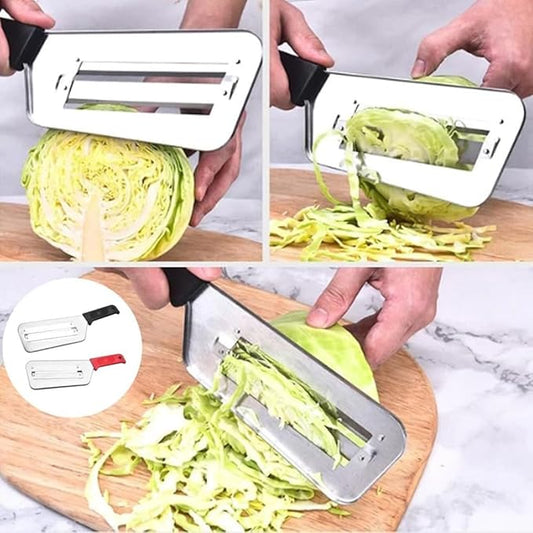 Double 2 Slice Blade Vegetable Cutter Cabbage Shredder