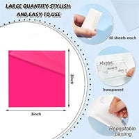 Transparent Sticky Note Pads