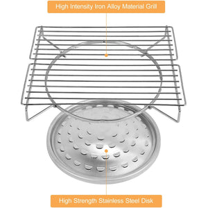 Elegant Stainless Steel BBQ Furnace