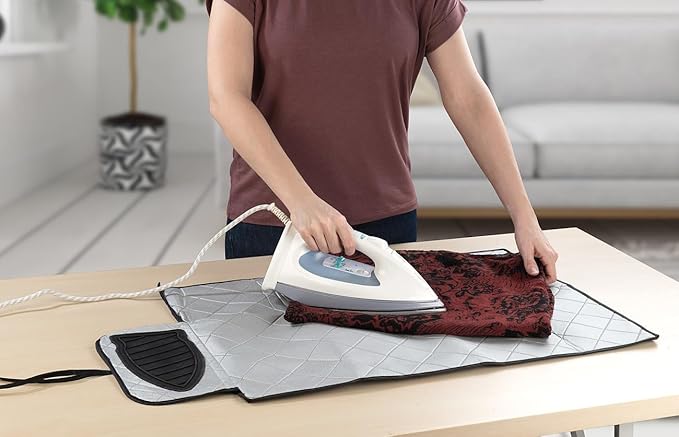 Magnetic Ironing Mat Heat Resistant with Silicone Pad