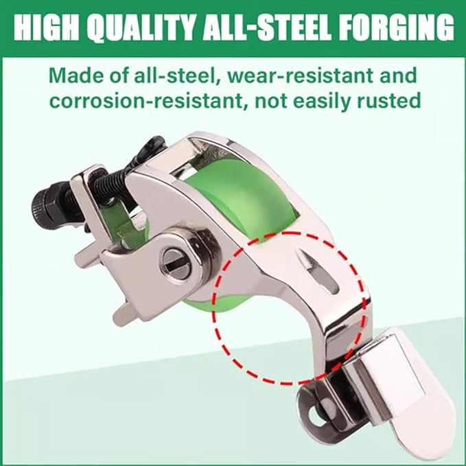 Versatile Adjustable Rolled Hemmer Presser Foot