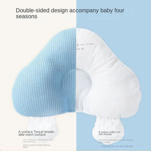 Double Sided Breathable Comfort Pillow for Newborn Babies Sleeping