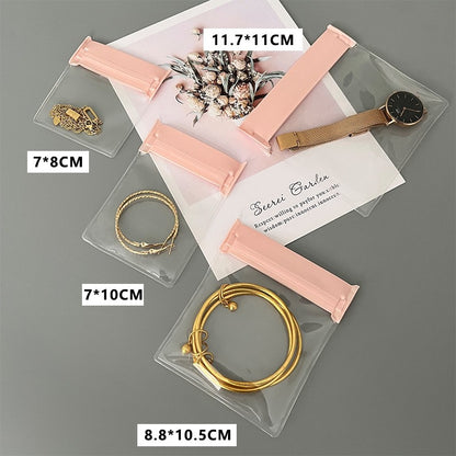 Transparent Waterproof  Jewelry Storage Zip Bag