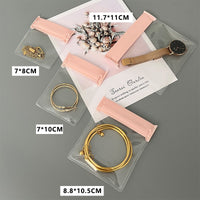 Transparent Waterproof  Jewelry Storage Zip Bag
