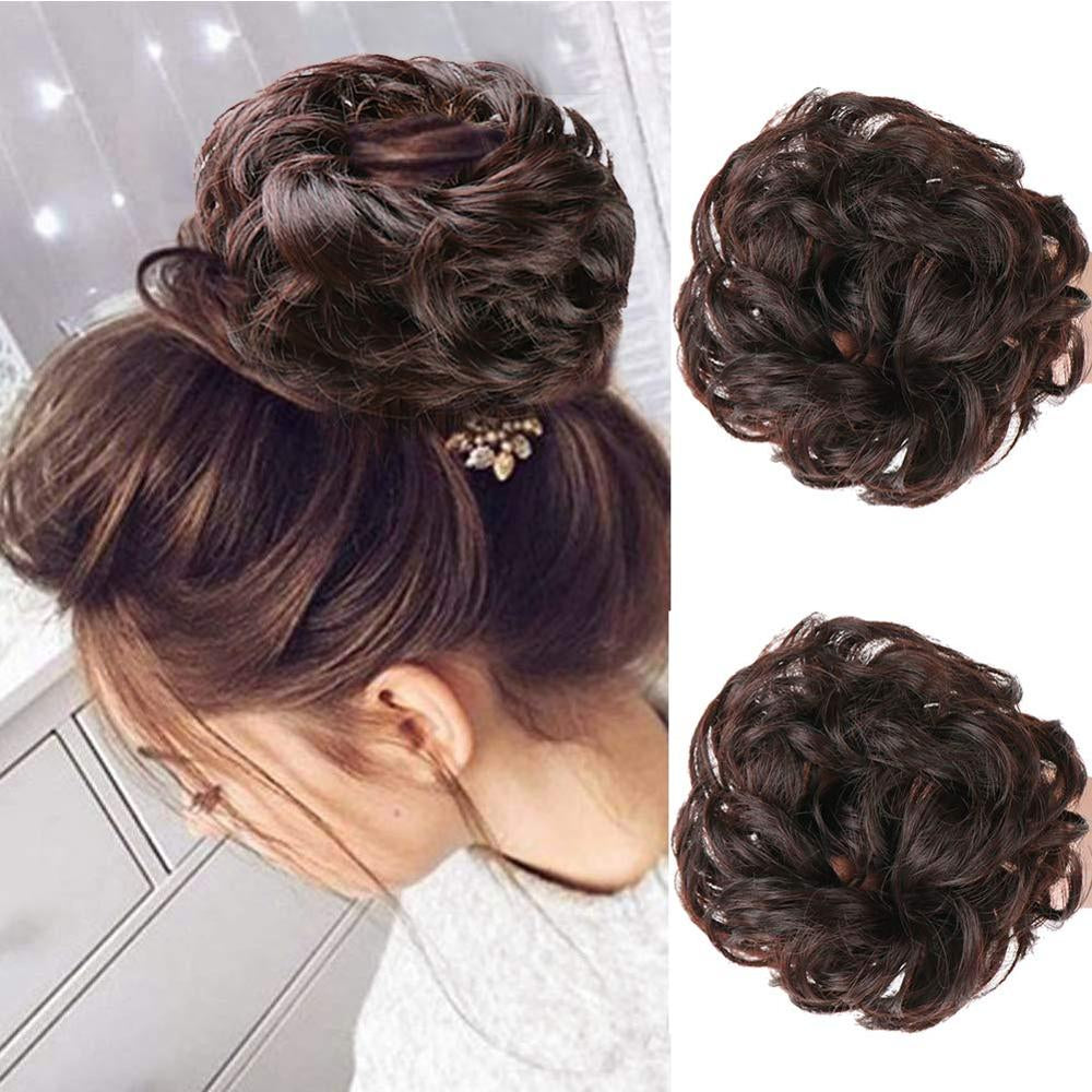 Synthetic Messy Bun Extension