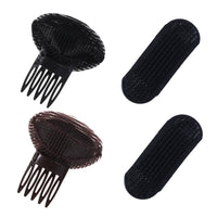 Invisible Fluffy Hair Clip ( Pack of 4 )
