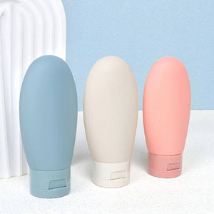 3pcs portable silicon travel bottles