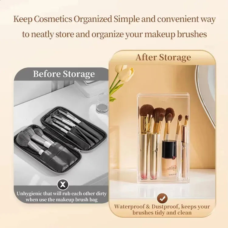 Makeup Brush Acrylic Organizer