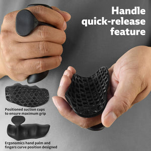 Ergonomic Gym Grips & Finger Trainer for Strength & Protection