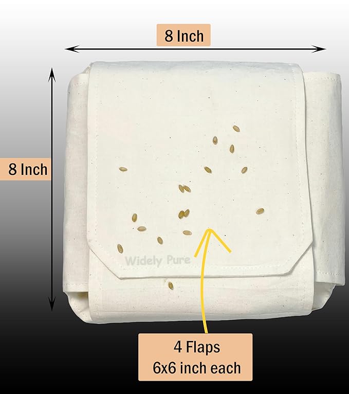 Cotton Double Layer Roti Cloth Wrap