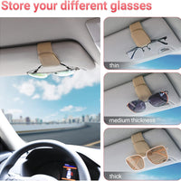 Sunglasses Holder for Car Visor