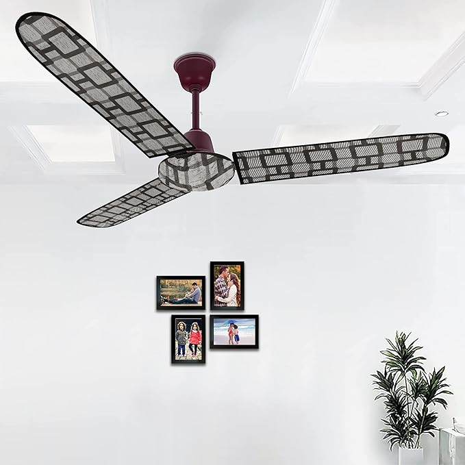 4Pcs Dust Proof Three Blade Ceiling Fan Cover