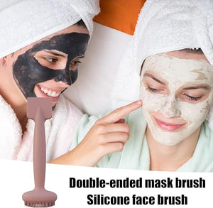 2 in 1 Facial Cleanser, Scrubber and Dirt Removal Massager Brush