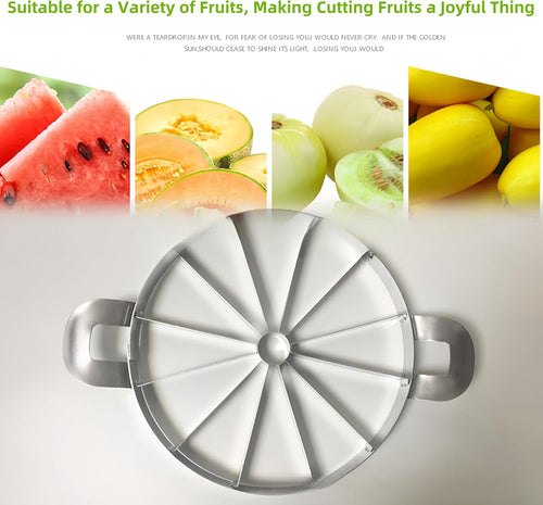 Stainless Steel Fruit Cutter & Watermelon Slicer