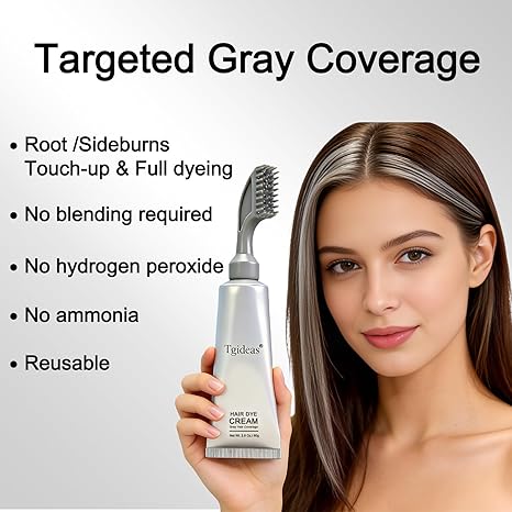 2-in-1 Hair Dye Cream Comb