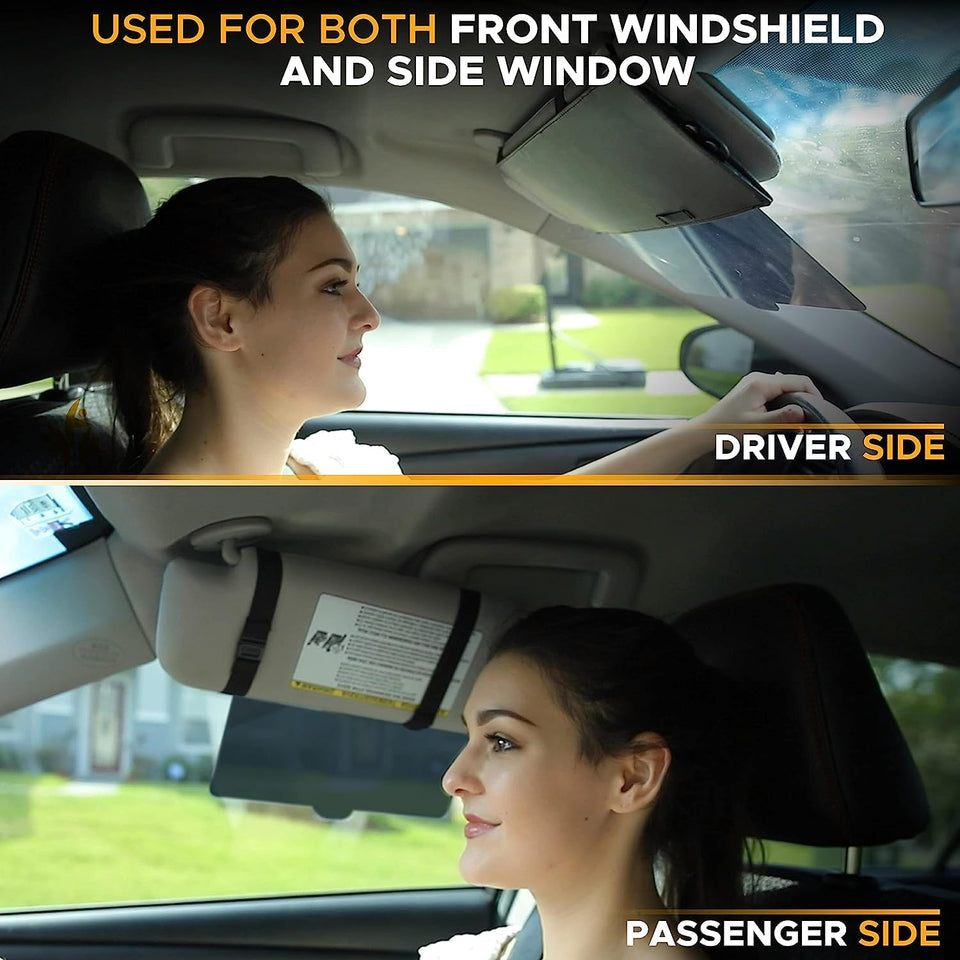 Zipper Retractable Portable Car Sunblock