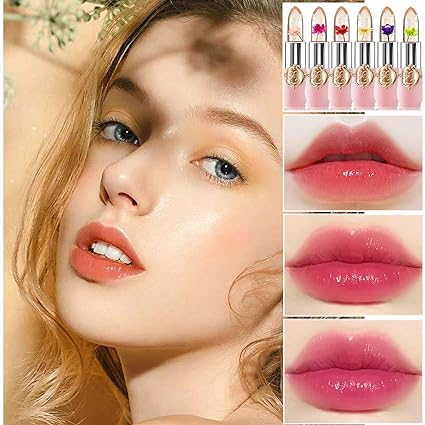 Crystal Flower Jelly Lipstick