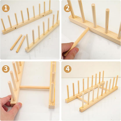 Bamboo Wooden Kitchen Cabinets Stand Rack