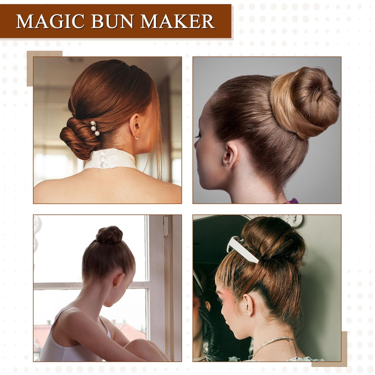Donut Bun Maker for Hair
