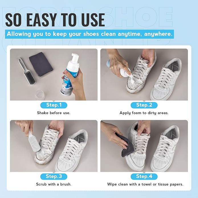 White Shoe Cleaner Kit