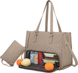 Multi-functional Quilted Shoulder Bag