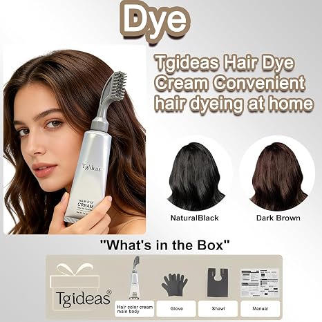 2-in-1 Hair Dye Cream Comb