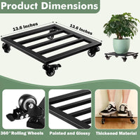 Movable Wheel Plant Stand