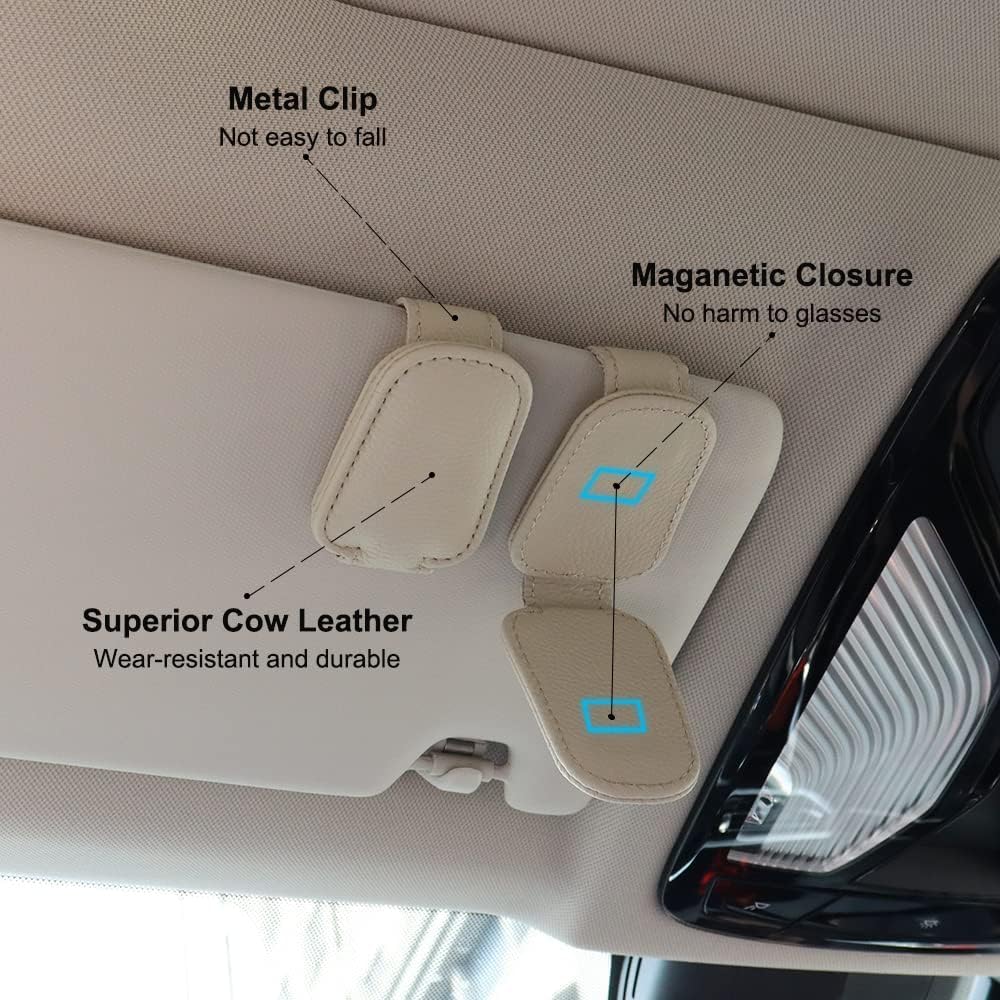 Sunglasses Holder for Car Visor