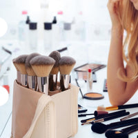 Stand-Up Makeup Brush Holder