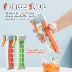 2Pcs 6 Square Ice Cube Mold for Ice Drink