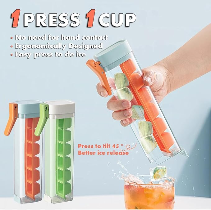 2Pcs 6 Square Ice Cube Mold for Ice Drink