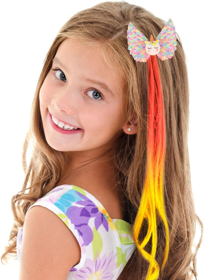 Little World Curly Hair Clips for Girls ( Pair)
