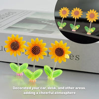 Cute Sunflower Car Dashboard Decor