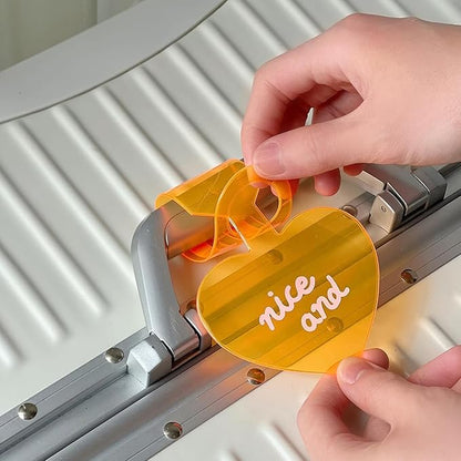 Heart-Shaped PVC Luggage Tags