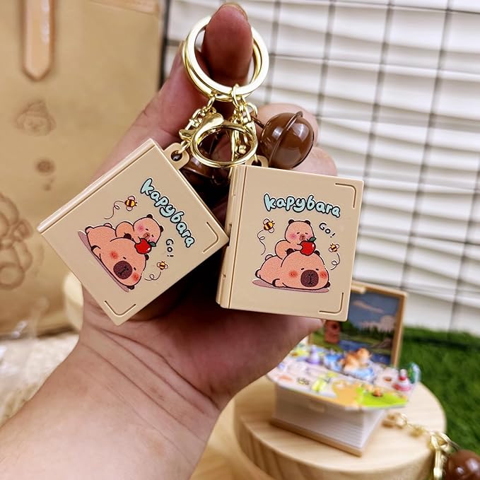 Capybara Keychain