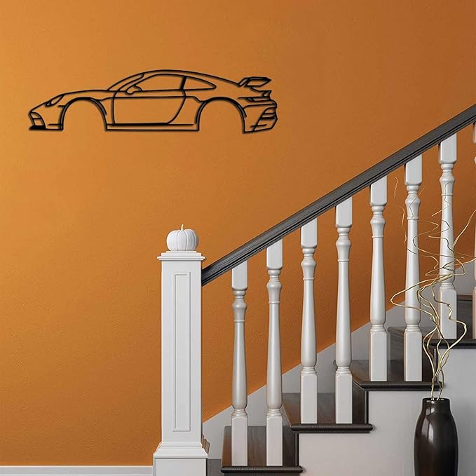 Metal Car Wall Art Garage Decor
