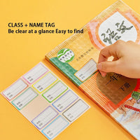 Transparent Paper Sticker Book Cover Film