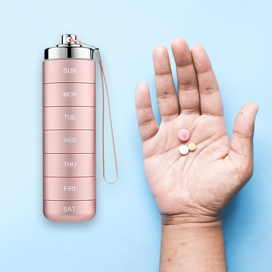 7-Day Pill Case Tablet Organizer