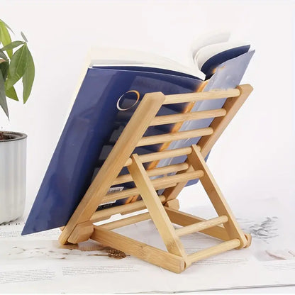 Wooden Book ,Tablet & Mobile Phone Stand